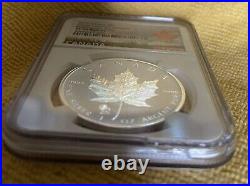 2019 $5 Canada 1oz Silver Maple Leaf Ngc Pf69 Phonograph Privy Reverse Proof Fr