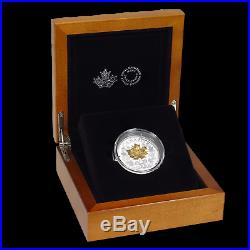 2019 Canada Silver $15 Golden Maple Leaf Proof SKU#195419