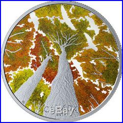2019 Maple Canopy Canadian Goose $30 2OZ Pure Silver Proof 50mm Coin Canada