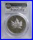 2019 PCGS PR70 STRUCK THRU First Day of Issue MODIFIED PROOF SILVER MAPLE LEAF