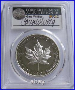 2019 PCGS PR70 Struck Thru MODIFIED PROOF SILVER MAPLE LEAF First Day of Issue