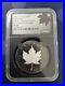 2020 $20 Canada Silver Maple Incuse Rhodium NGC PF70 First Day of Production