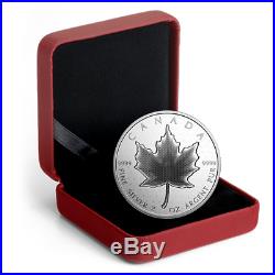 2020 CANADA PULSATING MAPLE LEAF 10$ 2oz. 99.99% PURE SILVER COIN