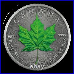 2020 Canada 1 oz Silver Maple Leaf Four Seasons 4-Coin Set 500 Made
