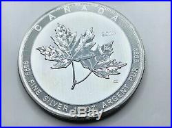2020 Canada 10 OZ. 9999 Silver Magnificent Maple Leaf BU $50 10oz