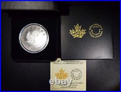 2020 Canada $20 Rhodium Plated Incuse 1oz Silver Maple Leaf UNC