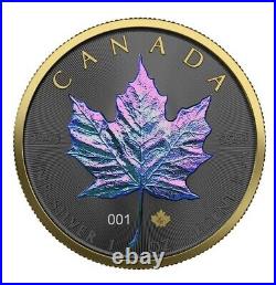 2020 Chameleon Silver Maple Leaf $5 Coin Space Metals (Rare)