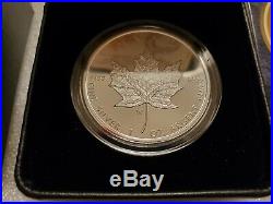 2020-W Canada 1 oz Silver Maple Leaf Burnished $5 Coin
