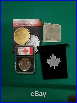 2020 W Canada Burnished Silver Maple Ngc Ms 70 Fdoi Fdi Signed By Susan Taylor