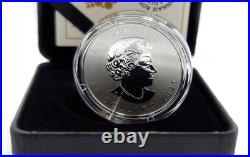 2021 1 oz. Pure Silver $20 Proof Coin Super Incuse Silver Maple Leaf Canada