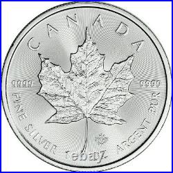 2021 Canada 10 oz Silver Maple Leaf BU (Set of 10 1 oz Coins)