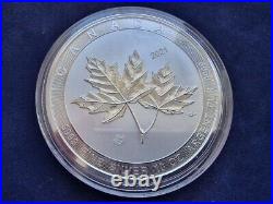 2021 Magnificent Maple Leaf Silver Coin 10 Oz 9999 Pure Silver Lot 4