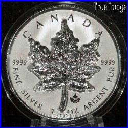2021 Super Incuse Silver Maple Leaf SML $20 Pure Silver Proof Coin Canada