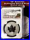 2021 W Canada 1 oz Silver Maple Leaf Tailored Specimen $5 NGC SP70 FR & COA