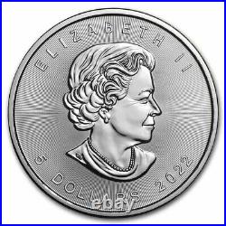 2022 100-Coin Silver Maple Mini Monster Box(MD Premier + PCGS FS) SKU#241287