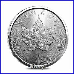 2022 1oz Lunar Canada Treasured Maple Leaf. 9999 Silver Coin, (in Card)