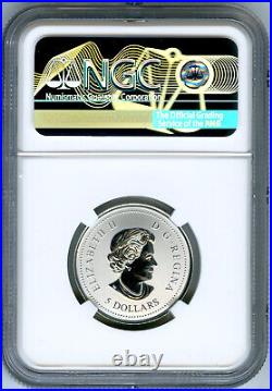 2022 $5 Canada Silver Ngc Sp70 Maple Leaf Canadian Story First Releases Rare