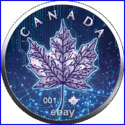 2022 Maple Leaf Artificial Intelligence 1oz Silver Coin