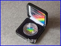 2022 Maple Leaf Rainbow Silver Black Ruthenium Canada Canada ONLY 250 BU #1