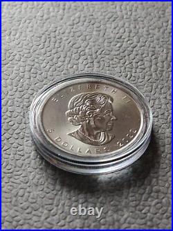 2022 Maple Leaf Rainbow Silver Black Ruthenium Canada Canada ONLY 250 BU #1