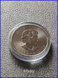 2022 Maple Leaf Rainbow Silver Black Ruthenium Canada Canada ONLY 250 BU #2