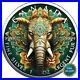 2023 1OZ Silver Silver Maple Leaf Mandala Elephant Elephant Canada Canada 100BU