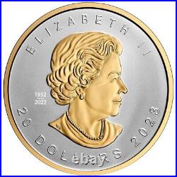 2023 1oz Silver Maple Ultra High Relief Coin