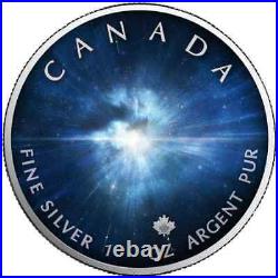 2023 $5 Canada Maple Leaf Universe Big Bang 1oz Silver Coin