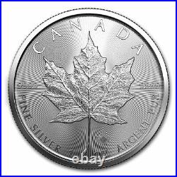 2023 Canada 1 oz Silver Maple Leaf (25-Coin MintDirect Tube)