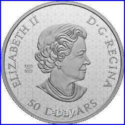 2023 Canada $50 35th Ann. Maple Leaf 5oz Silver Coin