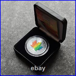 2023 Maple Leaf 1 oz Silver Silver 4 Four Seasons Canada Canada ONLY 250 BU Cert