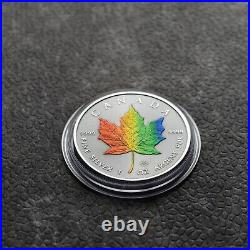 2023 Maple Leaf 1 oz Silver Silver 4 Four Seasons Canada Canada ONLY 250 BU Cert