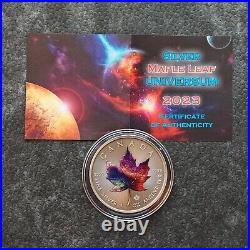 2023 Maple Leaf 1OZ Silver Silver Canada Canada Universe Edition Universe 250BU