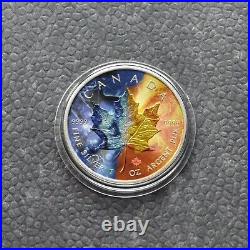 2023 Maple Leaf Tantra Love Love Peace Silver Silver Canada Canada 1 oz ONLY 100