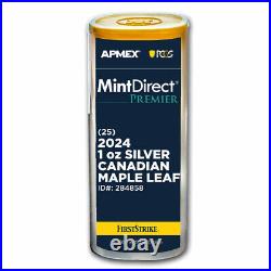 2024 100-Coin Silver Maple Mini Monster Box(MD Premier + PCGS FS)