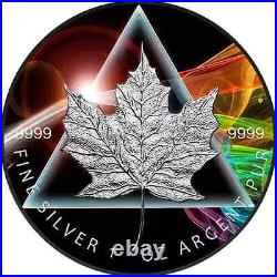 2024 Canada Maple Leaf Dark Side of the King Edition 1 oz Silver Coin