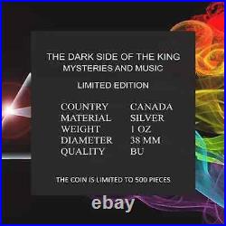 2024 Canada Maple Leaf Dark Side of the King Edition 1 oz Silver Coin