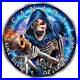 2024 Canada Maple Leaf Grim Reaper Armageddon VII 1oz Silver Ennobled Coin
