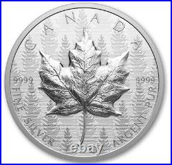 2024 Canada Maple Leaf UHR Pulsating Forest 1 oz Silver Coin 8,000 Mintage