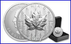 2024 Canada Maple Leaf UHR Pulsating Forest 1 oz Silver Coin 8,000 Mintage