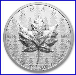 2024 Canada Pulsating Forest Maple Leaf Coin UHR 1 oz. 9999 Silver Box/COA