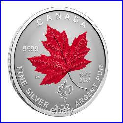 ­ 2025 Canada Flag 60th Ann. Fractional 1.90 oz Silver Coin Set Mintage of 3500