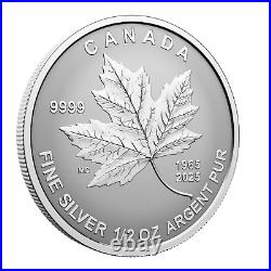 ­ 2025 Canada Flag 60th Ann. Fractional 1.90 oz Silver Coin Set Mintage of 3500