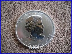 25 x 1 Ounce Silver Coin Canada RCM, 2013 31,07 g. 999 AG in original tube STG NEW