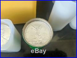 25 x 1 oz. 9999 Silver Canadian Maple Silver Bullion Coins Gold Bars FULL TUBE
