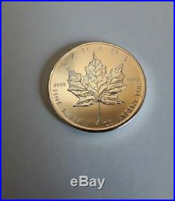 25 x 2011 Tube Canadian Maple Leaf 1oz Silver Bullion Coin Uncirculated Freepost