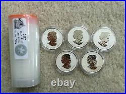 30x 2012 Canada Maple Leaf with Titanic Privy 1 oz Silver Coin Royal Canadian