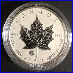 CANADA 2012 MAPLE LEAF Fabulous F15 Privy Mark 1 Oz 999.9 Silver Coin LOW PRICE