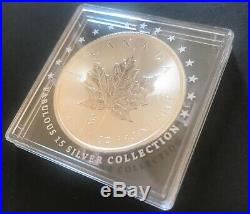 CANADA 2017 MAPLE LEAF Fabulous Collection F15 Privy Mark 1 Oz 999.9 Silver Coin