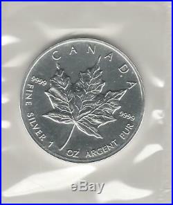 Canada 1996 & 1997 Silver Maple Leaf's Rarest And Lowest Mintage Years